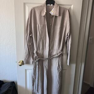 NWT Michael Kors “Hemp” Jumpsuit (M) – Designer, Sustainable Fibers
